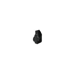 Threshold End Cap Outlet Silver Aluminium