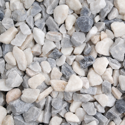 20mm Alpine Blue Chippings (Polar Ice)
