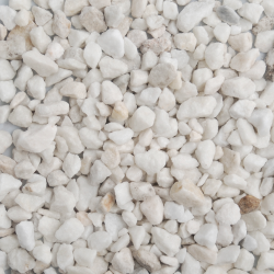 10mm Spanish (Polar) White Chippings
