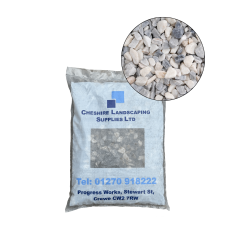20mm Alpine Blue Chippings (Polar Ice) - 20kg Bag 20mm Alpine Blue Chippings (Polar Ice) - 20kg Bag