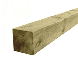 4x4" (100 x 100mm) Wooden Post