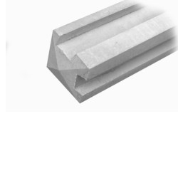 Corner Concrete Fence Post
