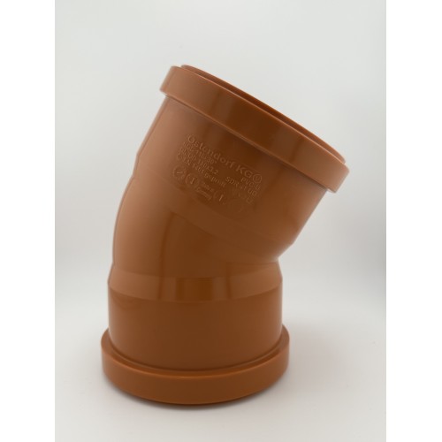 110mm Double Socket 30 Degree bend