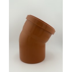 110mm Single Socket 30 Degree Bend 110mm Single Socket 30 Degree Bend