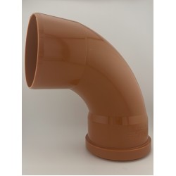 110mm Single Socket 90 Degree Swept Bend
