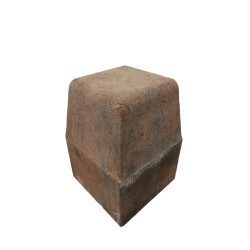 Large Block Paving Kerb External Corner - Brindle