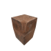 Large Block Paving Kerb Internal Corner - Brindle