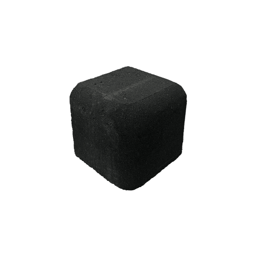 Small Block Paving Kerb External Corner - Charcoal