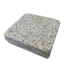 100 x 100mm Silver Grey Sawn+Tumbled Granite Setts