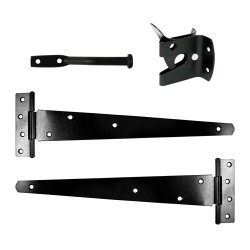 14" Pedestrian Gate Kit Black