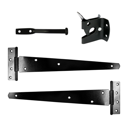 14" Pedestrian Gate Kit Black
