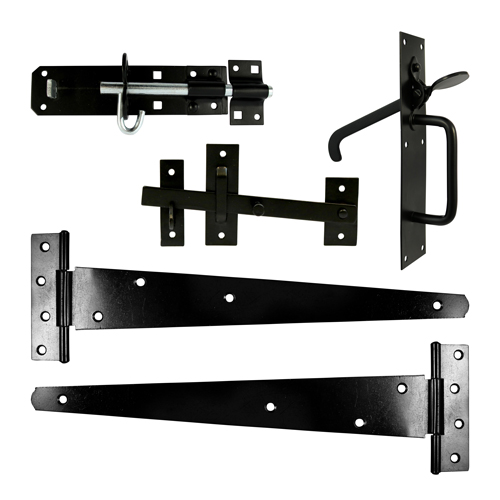 18" Side Gate Kit Suffolk Black