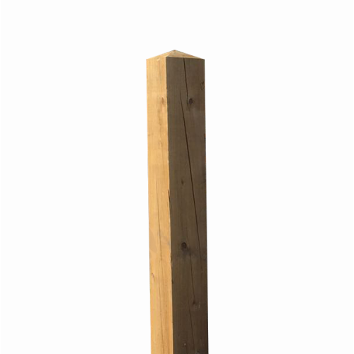 6x6" (150 x 150mm) 4 Way Weather Gate Post - 2.4m