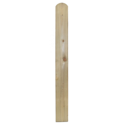 Picket Pales (75 x 22mm) Round Top - 3ft/0.9m